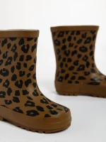 Детски гумени ботуши Akina светлокафяви