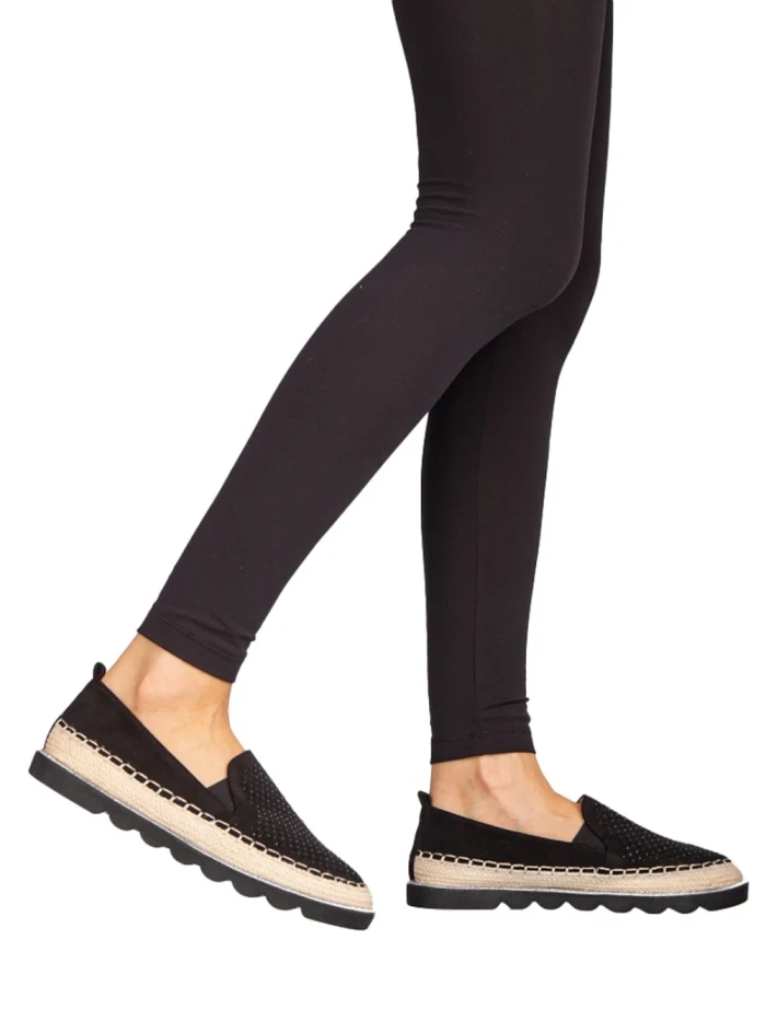 Дамски еспадрили Iovi черни