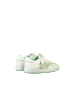 Детски спортни обувки  зелени от еко кожа  Icala