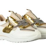 Дамски спортни обувки Feriva златисти