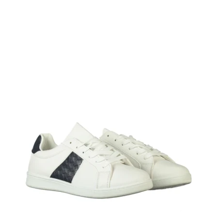 Дамски спортни обувки Sezia бели със синьо