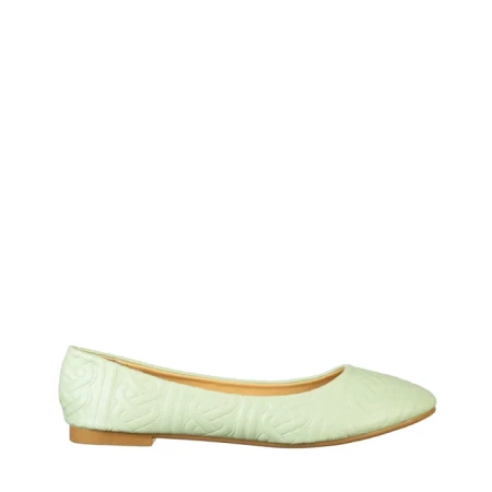 Дамски балерини Giuna зелени