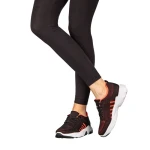 Дамски спортни обувки  черни с розово  от текстилен материал  Morison