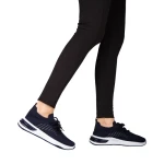 Дамски спортни обувки  сини  от текстилен материал  Moretti