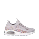 Дамски спортни обувки  сиви  от текстилен материал  Ikel