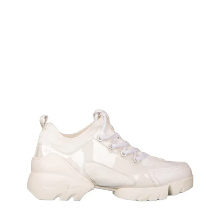 Дамски спортни обувки  бели  текстилен материал  Sonia