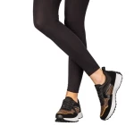 Дамски спортни обувки  черни от еко кожа Mirafa