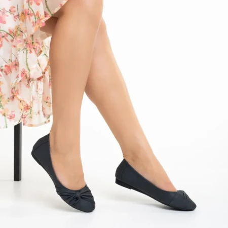 Дамски балерини сини  от еко кожа Lerina