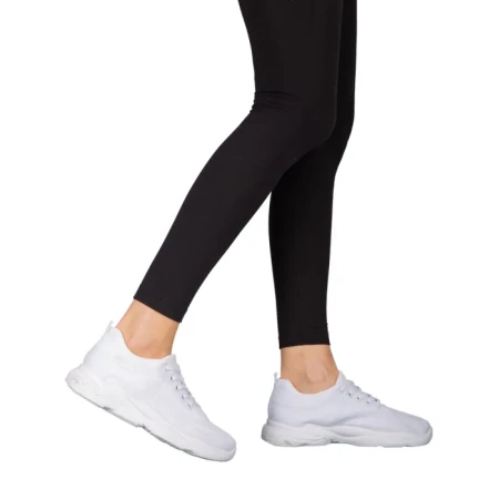 Дамски спортни обувки  бели  от текстилен материал  Morison