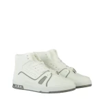 Мъжки спортни обувки бели  от еко кожа  Lionari