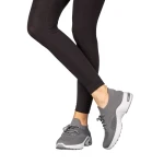 Дамски спортни обувки  сиви  от текстилен материал  Fepa