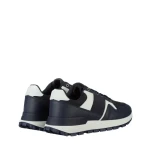 Мъжки спортни обувки сини  от еко кожа Dardim