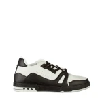 Мъжки спортни обувки черни от еко кожа Mezon