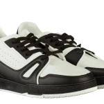 Мъжки спортни обувки черни от еко кожа Mezon