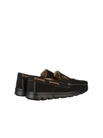 Мъжки мокасини черни от еко кожа Tope