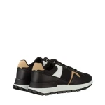 Мъжки спортни обувки черни от еко кожа Dardim