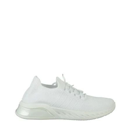 Мъжки спортни обувки бели  от текстилен материал  Brock