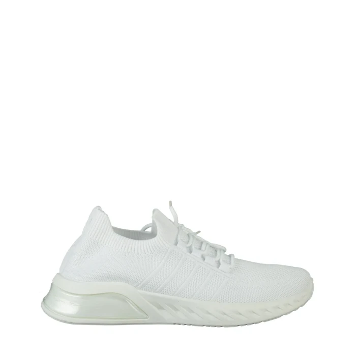 Мъжки спортни обувки бели  от текстилен материал  Brock