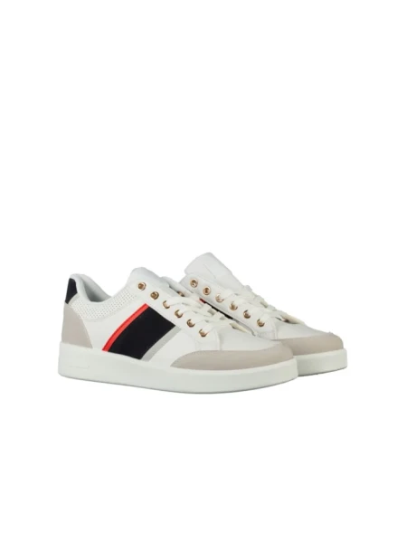 Мъжки спортни обувки сини  от еко кожа Zurano