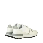 Мъжки спортни обувки бели  от еко кожа Dardim