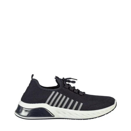 Мъжки спортни обувки сини  от текстилен материал  Dulis