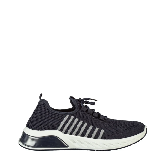 Мъжки спортни обувки сини  от текстилен материал  Dulis