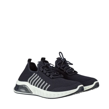 Мъжки спортни обувки сини  от текстилен материал  Dulis