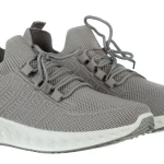 Мъжки спортни обувки сиви  от текстилен материал  Brock