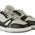 Мъжки спортни обувки сиви  от еко кожа Mezon