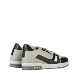 Мъжки спортни обувки сиви  от еко кожа Mezon