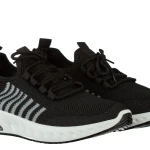 Мъжки спортни обувки черни от текстилен материал  Dulis