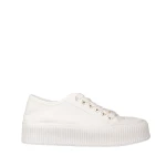 Дамски кецове бели  от текстилен материал  Tranta