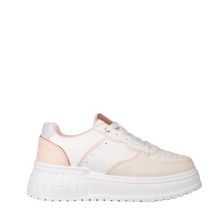 Дамски спортни обувки  розови  от еко кожа  Oрозови o