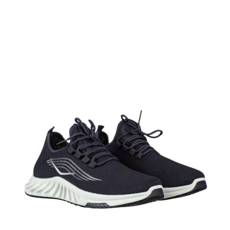 Мъжки спортни обувки  сини  от текстилен материал  Stroben