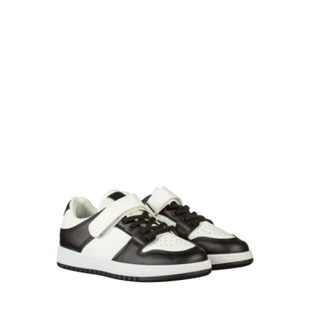 Детски спортни обувки черни от еко кожа  Alford