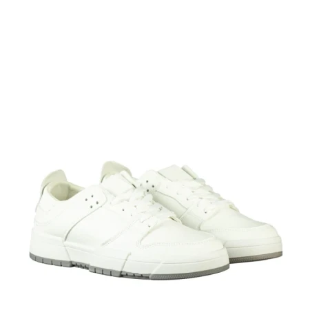 Мъжки спортни обувки бели  от еко кожа  Kitu