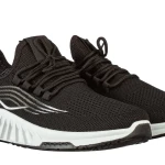 Мъжки спортни обувки черни от текстилен материал  Stroben