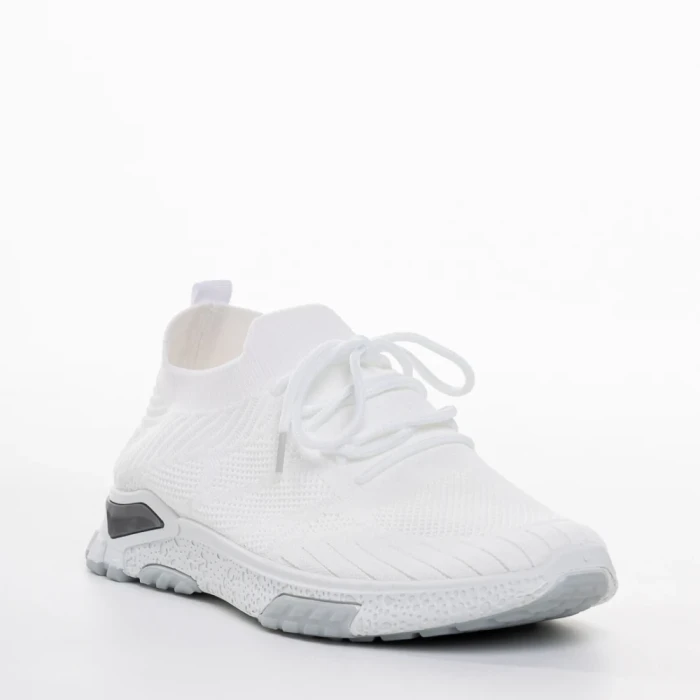 Мъжки спортни обувки бели от текстилен материал Todozi