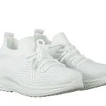 Детски спортни обувки бели  от текстилен материал  Kimmy