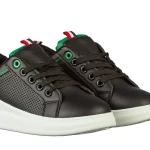 Детски спортни обувки черни от еко кожа  Floren