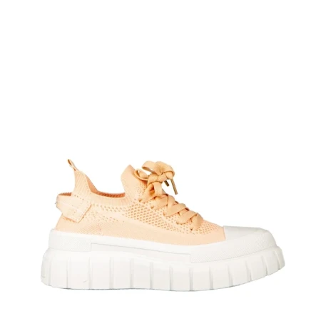 Дамски кецове  розови  от текстилен материал  Pope