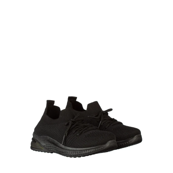 Детски спортни обувки черни от текстилен материал  Fantase