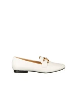 Дамски мокасини бели  от еко кожа  Hucci