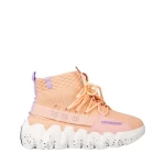 Дамски спортни обувки  розови  от текстилен материал  Meil