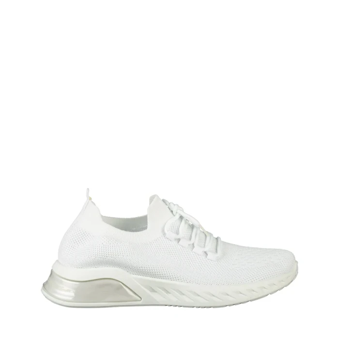 Мъжки спортни обувки  бели  от текстилен материал Amal