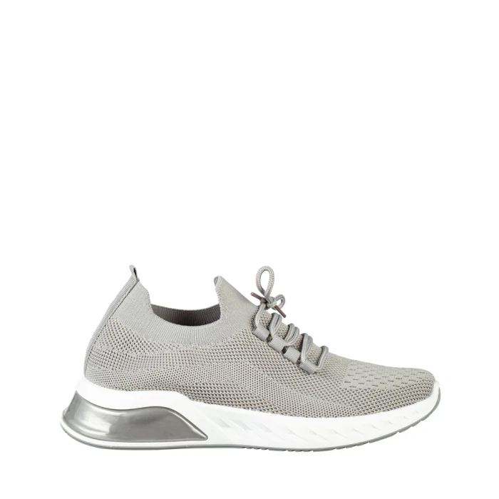 Мъжки спортни обувки сиви от текстилен материал Amal