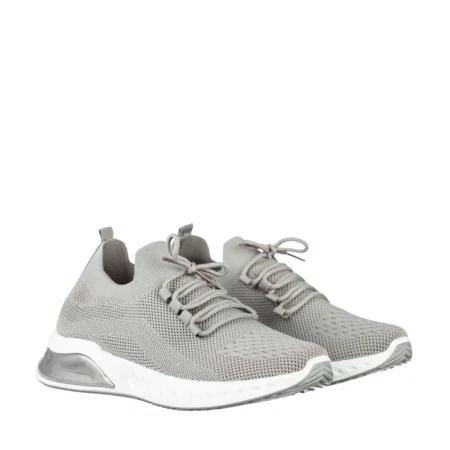 Мъжки спортни обувки сиви от текстилен материал Amal