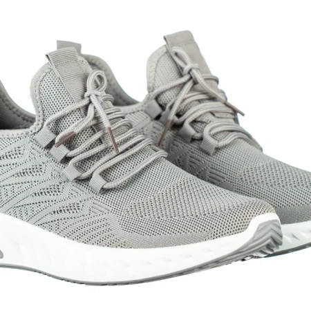 Мъжки спортни обувки сиви от текстилен материал Riddel