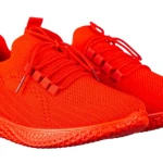 Мъжки спортни обувки червени от еко кожа Vurvun