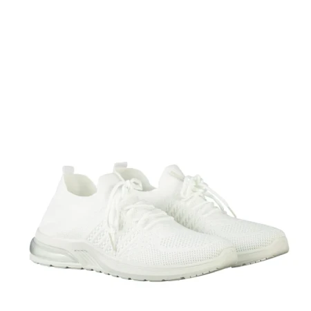 Дамски спортни обувки белиот текстилен материал  Sprin